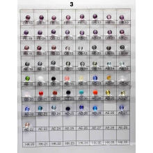 Glass Color Chart A3